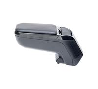 rati Armster - Reposabrazos Coche, Compatible con Renault Twingo 2014 y Smart Forfour 2014, Compartimento Portaobjetos, Fácil de Instalar, Máxima Comodidad, Plegable, Polipiel, Negro