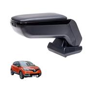 Rati Reposabrazos Armster S – compatible con Renault Captur 2013-2017, piel artificial negra