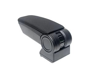 Rati Armster3 Apoyabrazos Central Tapizado Tejido Compatible con CITROEN C3 2017- Reposabrazos central con compartimento portaobjetos I a medida para consola central