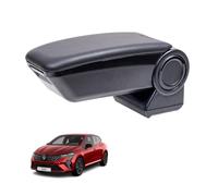 Rati Armster3 - Reposabrazos central para Renault Clio 2025, con compartimento de almacenamiento, se adapta a la consola central, color negro