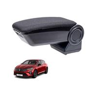 Rati Armster3 Reposabrazos con acolchado de tela apto para Renault Clio 2025 - Reposabrazos central con compartimento de almacenamiento, se adapta a la consola central