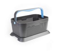 rati Basket Azul cesta inteligente para coche para compras y actividades al aire libre, con adaptador de fijación al maletero, antideslizante y estable durante la conducción, 94% material reciclado