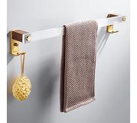 Ratina de Toallas de baño acrílicas con Toalla de Pared de una Sola Varilla y riel para el baño