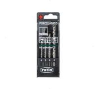 Ratio 1583H4 - Brocas Para Porcelanico Juego 4 Ratio