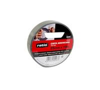 RATIO Cinta americana multiuso 25mm 10mt negra