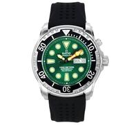Ratio FreeDiver - Reloj de Buceo automático con Cristal de Zafiro Seguro para Helio, Resistente al Agua hasta 1000 m, para Hombre, Verde - Nuevo diseño, Buzo