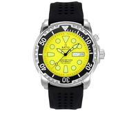 Ratio FreeDiver - Reloj de Buceo automático con Cristal de Zafiro Seguro para Helio, Resistente al Agua hasta 1000 m, para Hombre, Amarillo - Nuevo diseño, Buzo