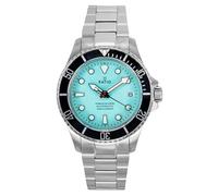 Ratio FreeDiver - Reloj de Buceo automático japonés de Cristal de Zafiro, Resistente al Agua hasta 200 m, para Hombre, Azul Hielo, Diver