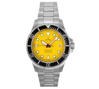 Ratio FreeDiver - Reloj de Buceo automático japonés de Cristal de Zafiro, Resistente al Agua hasta 200 m, para Hombre, Amarillo, Diver