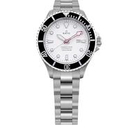 RATIO FreeDiver - Reloj de buceo para mujer, con movimiento automático japonés, resistente al agua hasta 200 m, resistente al agua, blanco