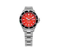 RATIO FreeDiver Sapphire Stainless Steel Red Dial Automatic RTFL836 200M Women's Watch
