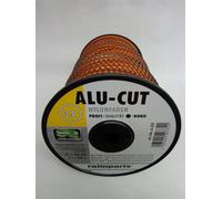 Ratio Parts Nylon Hilos 3,0 mm de Aluminio Cut 240 m Hilo para recortabordes (Redondo Naranja Carrete