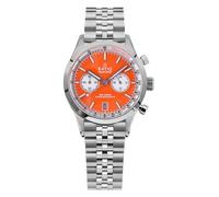 RATIO Street Racer Reverse Panda Dial Cronógrafo Reloj de Cristal de Zafiro, Movimiento de Mecha-Cuarzo Super-LumiNova 200 m Resistente al Agua Reloj para Hombres | Diámetro 42mm | Ancho de la