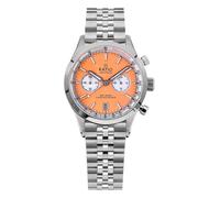 RATIO Street Racer Reverse Panda Dial Cronógrafo Reloj de Cristal de Zafiro, Movimiento de Mecha-Cuarzo Super-LumiNova 200 m Resistente al Agua Reloj para Hombres | Diámetro 42mm | Ancho de la
