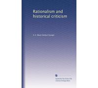 Rationalism and historical criticism
