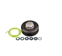 Ratioparts Cabezal de Hilo Easy Load semiautomático, diámetro de 3 mm, diámetro A de 130 mm, sin Pernos