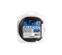 Ratioparts Hilo de Nailon de 1,6 mm, Corte de Aluminio, 15 m, Hilo de Corte Cuadrado