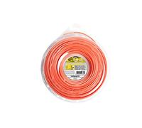 Ratioparts Hilo de Nailon de 3,0 mm, Corte de Aluminio, 60 m, Hilo de Corte Redondo, Color Naranja