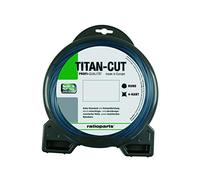 Ratioparts Nylon Hilos 3,5 mm de Titanio Cut copolymer 32 M Hilo para recortabordes (4 Cantos Carrete, Gris