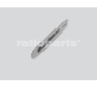 Ratioparts - Riel de Cadena de 30 cm, 3/8", 1,1 mm, TG, Color Gris