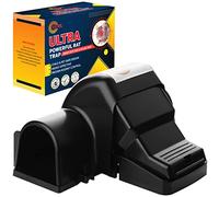 Ratkil Trampa para ratas ultrapotente, grande, resistente que mata al instante | Trampa para ratas y ratones de calidad profesional para interiores y exteriores - La mejor trampa para ratas para un