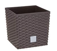 Rato Macetero con Cubo para Siembra, Color Ocre Oscuro, 15,8 L - 1 Unidad