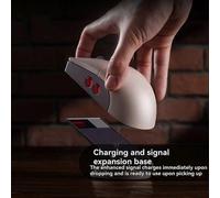 Ratón 8BitDo Retro R8 con sensor óptico PAW 3395, 26.000 DPI, inalámbrico, con sondeo 4K y base de carga