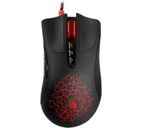 Ratón A4Tech Bloody A90 USB 6200DPI Negro Rojo 8 Botones Iluminado