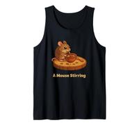 Ratón agitando Hamlet primera escena cita Shakespeare Play Camiseta sin Mangas