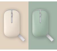 ASUS Ratón Marshmallow MD100 inalámbrico Bluetooth óptico 1600 DPI ambidiestro