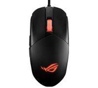 ASUS ROG Strix Impact III - Ratón Gaming Semi-Ambidiestro, Ligero, Sensor 12000 dpi, 5 Botones Programables, Interruptores Intercambiables, Cable Paracord, Ratón Gaming para FPS, Negro