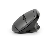 Ratón BakkerElkhuizen MidWay Inalámbrico Bluetooth USB-C 4000 DPI Gris Negro Ergonómico