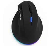 Ratón Bluestork Ergo Lumi Pro Inalámbrico Bluetooth RF 4800 DPI Negro RGB