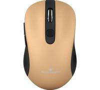 Ratón Bluestork Office 60 Inalámbrico 2,4 GHz 1600 DPI Negro Oro 6 Botones