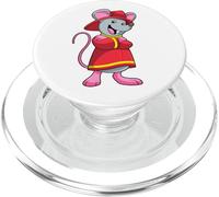 Raton Bombero Casco Bomberos PopSockets PopGrip para MagSafe
