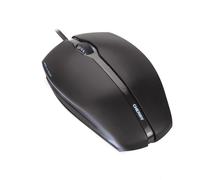 Ratón CHERRY GENTIX - Alámbrico - Óptico - Iluminación blanca - PC & Mac - 3 botones - Negro