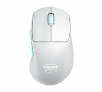 Ratón Cherry XTRFY M64 Wireless 26000DPI 2.4GHz Azul Turquesa Blanco 53g