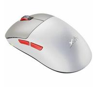 Ratón CHERRY XTRFY M8 Wireless 26000 DPI Beige Rojo Recargable