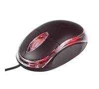 Ratón con cable - Diseño ergonómico ABS 9,5 x 5 x 3,6 cm | Ratón | Ratón para portátil | Ordenador óptico USB | Para oficina, trabajo, estudio, navegación, uso diario de computadora y tareas de