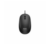 Ratón con cable y sensor óptico philips spk7207bl/00 1200 dpi