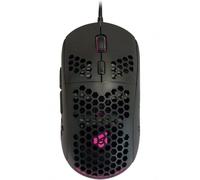 Ratón Conceptronic DJEBBEL04B USB tipo A 6400 DPI Negro Iluminación Multicolor