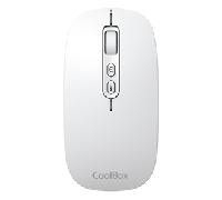 RATON COOLBOX W02-IA 1.600DPI INALAMBRICO BLANCO COO-MOU-W02-W