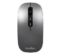 RATON COOLBOX W02-IA 1.600DPI INALAMBRICO GRIS COO-MOU-W02-G