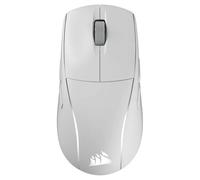 Ratón Corsair M75 Inalámbrico 26000 DPI Blanco RGB Ambidiestro