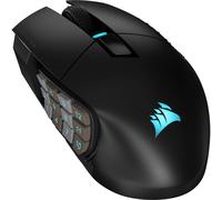 raton gaming corsair scimitar elite wirelles mmo negro
