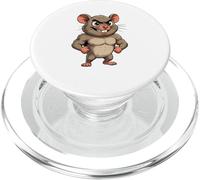 Ratón de Fitness Gym Rat Buff PopSockets PopGrip para MagSafe