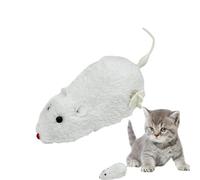 Ratón de Peluche de Juguete de Cuerda - Diversión sin Fin | Gato Interactivo con Movimiento de Escape Realista | para Todo Tipo de Gatos, Masticar mentalmente Estimulante, Protege los Muebles
