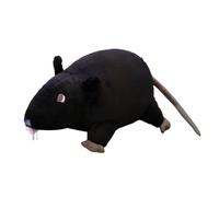 Ratón De Peluche Realista - Animales Blancos De Dibujos Animados, Accesorio De Relleno | Juguete Del Día Del De Abril Para Asesinar A Los , Los Miembros De La Familia, Decoración De Roedores