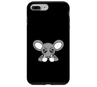 Ratón Dedo Medio Mal Frustrado Niño Enojado Mal Travieso Carcasa para iPhone 7 Plus/8 Plus