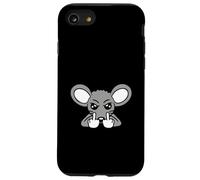 Ratón Dedo Medio Mal Frustrado Niño Enojado Mal Travieso Carcasa para iPhone SE (2020) / 7 / 8